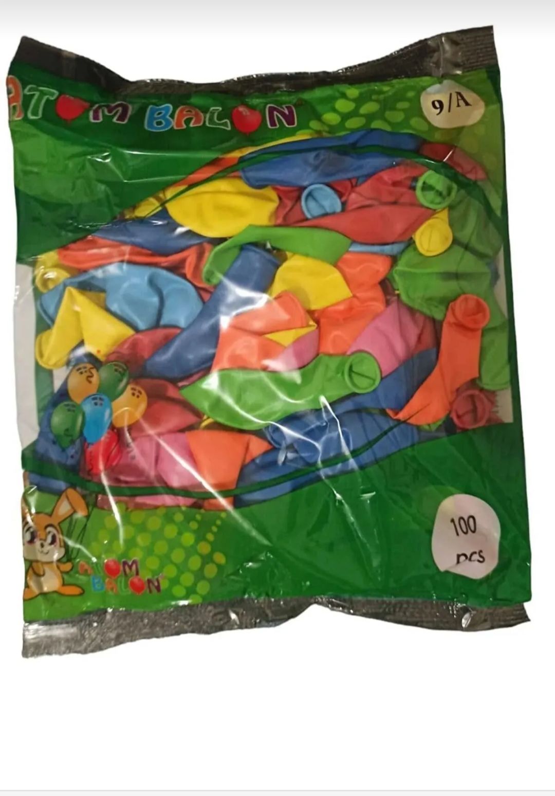 NORMAL BALON KARIŞIK RENK 9/A 100'LÜ BALON