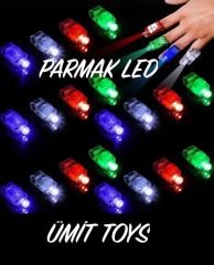 PARMAK LED 4'LÜ YILBAŞI OTO AKSESUARLARI PARTİ MALZEMELERİ