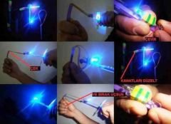 SAPAN ÇOCUKLAR İÇİN LED IŞIKLI SAPAN PİLLİ ÖZEL TASARIM