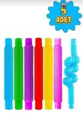 5 ADET POP TUBE STRES GİDERİCİ POPİT FİNGET EĞİTİCİ OYUNCAK