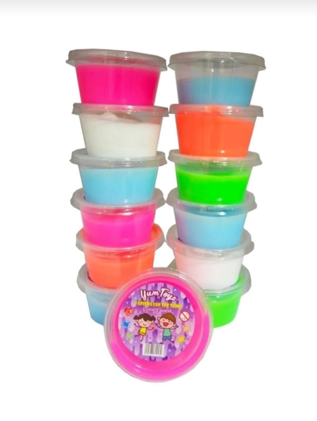YUMTOYS SLİME OYUN JELİ 12 ADET 80 GR
