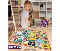 DEV YER PUZZLE ALFABE 24 PARÇA 50*70cm