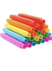 20 ADET POP TUBE STRES GİDERİCİ POPİT FİNGET EĞİTİCİ OYUNCAK