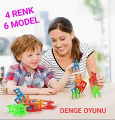 SANDALYE DENGE OYUNU 18 ADET KUTULU