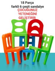 SANDALYE DENGE OYUNU 18 ADET KUTULU